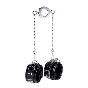 The Ball Breaker - Ball Stretcher with Ankle Cuffs - Oxy-shop