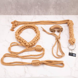 “Tie your Sub” - Pre-tied Shibari ropes Bundle - 3 Items - Oxy-shop