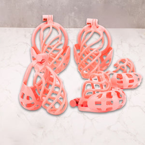 Twisted Manhood & Ergo-Me - "Shell" - 3D Printed Chastity - Oxy-shop