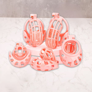 Twisted Manhood & Ergo-Me - "Shell" - 3D Printed Chastity - Oxy-shop