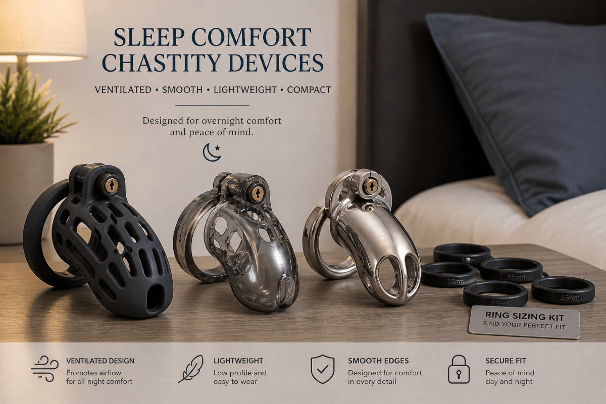 Best Chastity Devices for Sleeping Comfort in 2026 - Oxy-shop