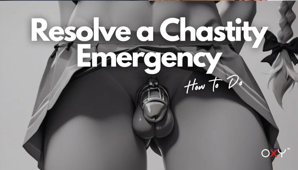 How to Resolve a Chastity Emergency the Right Way - Oxy-shop