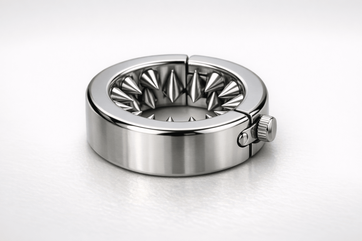 Kali's Teeth: spiked chastity ring explained