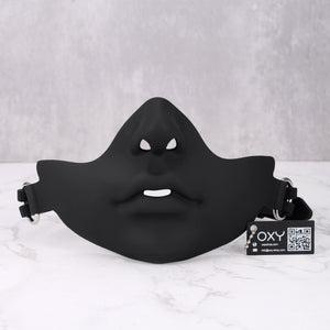 The Blank Slate Mask + Gag — No Face, No Voice, No Say