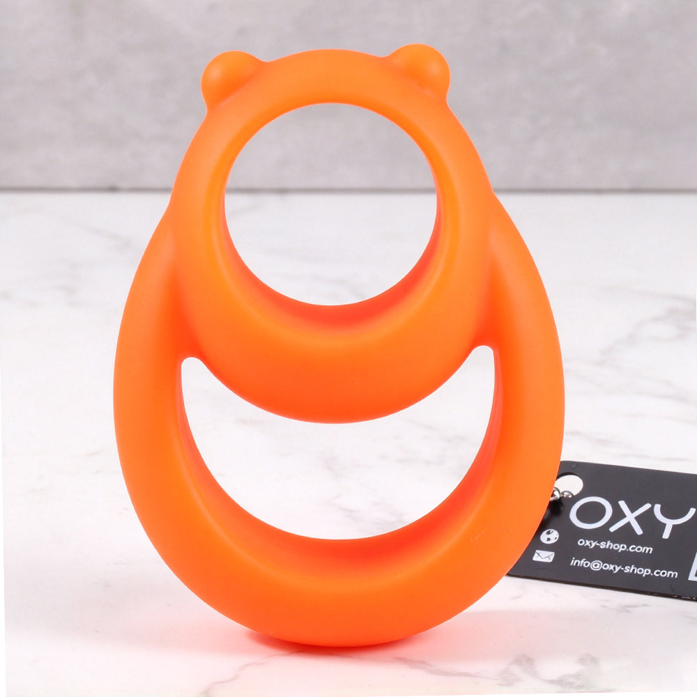 The Dominator Duo – Silicone Cock Ring &amp; Ball Separator