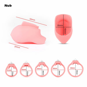 2026 - BlushLock – Skin - Touch (HTV5 serie) - Black & Pink - 5 sizes - Oxy - shop