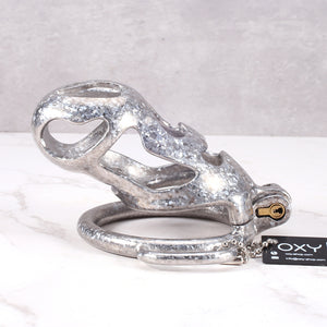 The Phantom Titanium Chastity - With D Rings for belt.