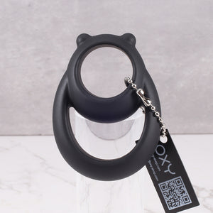 The Dominator Duo – Silicone Cock Ring & Ball Separator