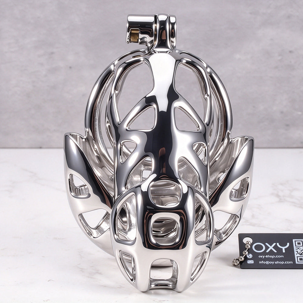 STEEL The Guardian With Balls Shell - Polished Steel