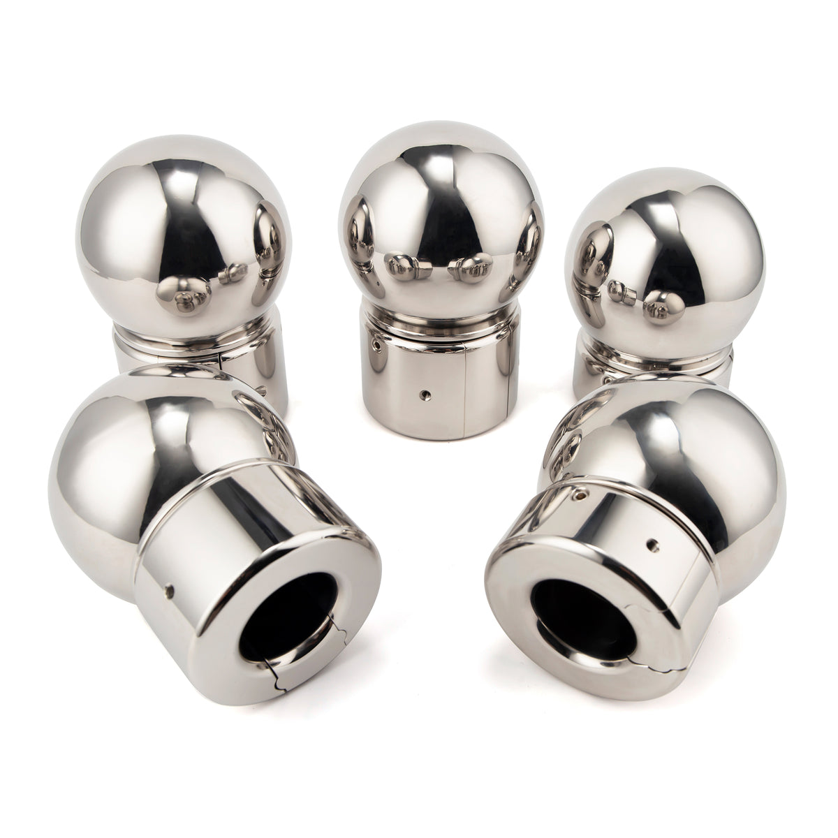 Stainless Steel Ball Cylinder Weights - 35.3 oz / 1 kg