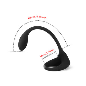 DualForce - Cock ring & remote controlled vibrating anal plug