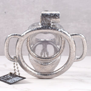 The Phantom Titanium Chastity - With D Rings for belt.