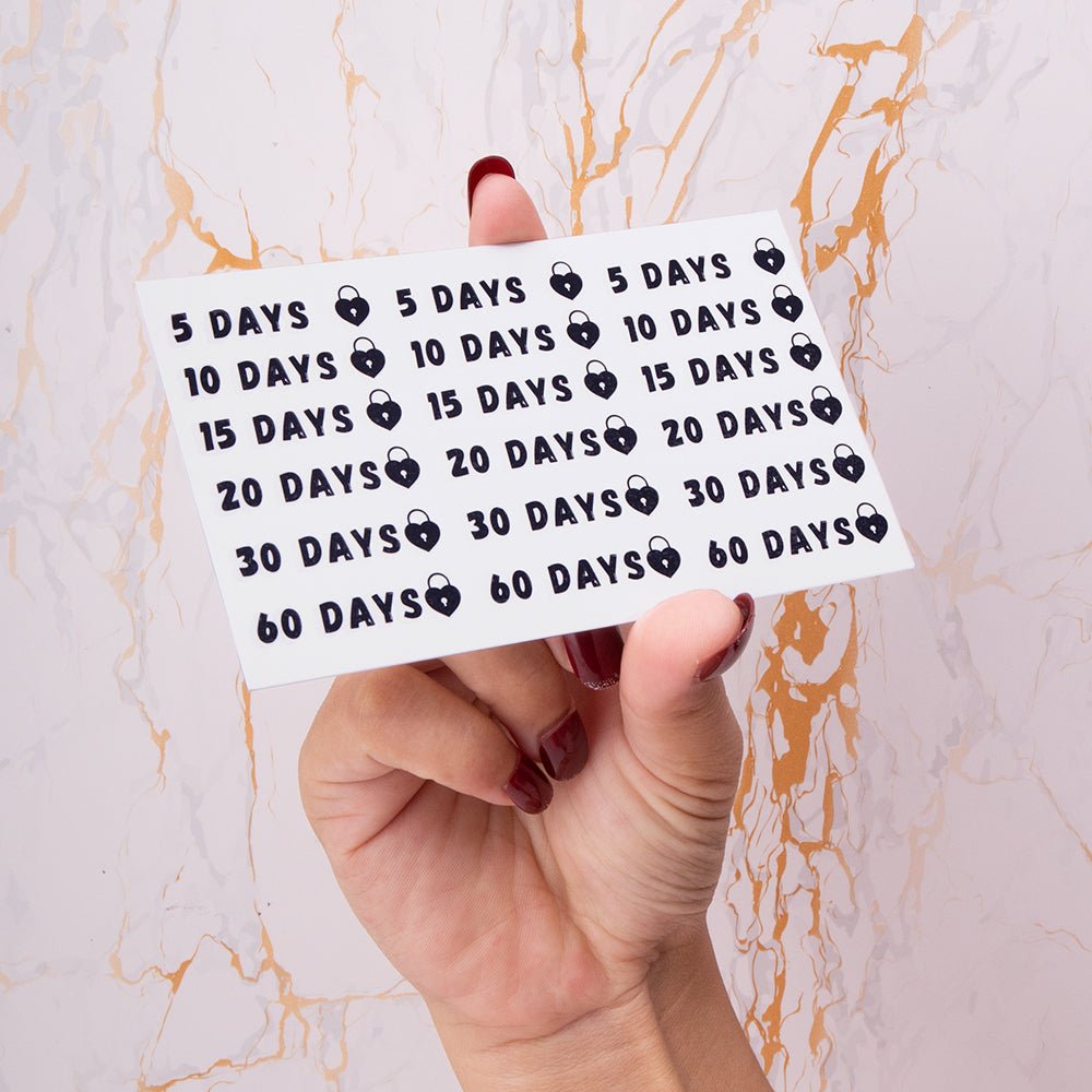 50 BDSM & Chastity Temporary Tattoos - Oxy - shop