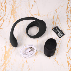 DualForce - Cock ring & remote controlled vibrating anal plug