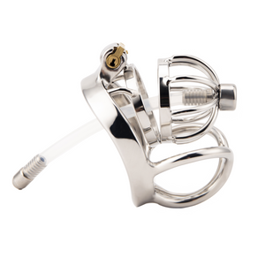 CH09-V2  -  Steel Chastity with Balls Support