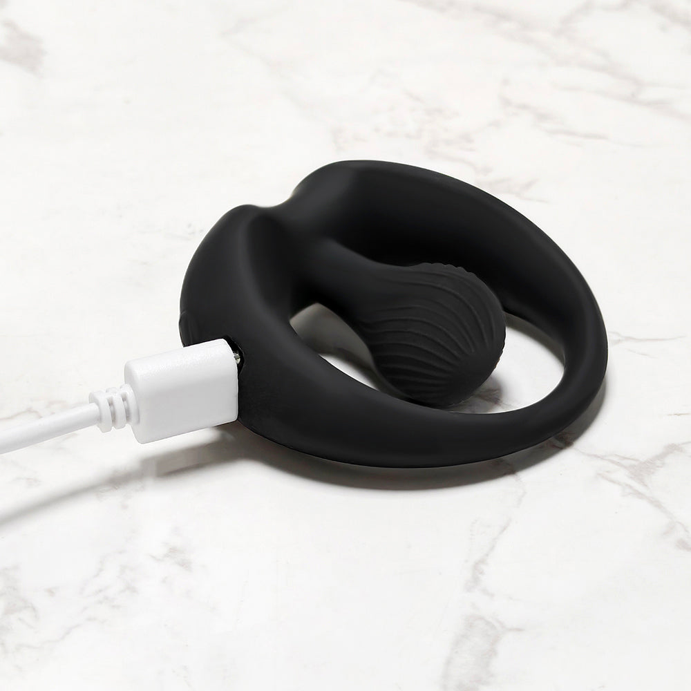 TheOrbit – Vibrating Couples Cock Ring with Clitoral Stimulator