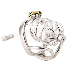 CH09-V2  -  Steel Chastity with Balls Support