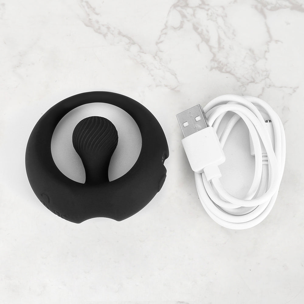 TheOrbit – Vibrating Couples Cock Ring with Clitoral Stimulator