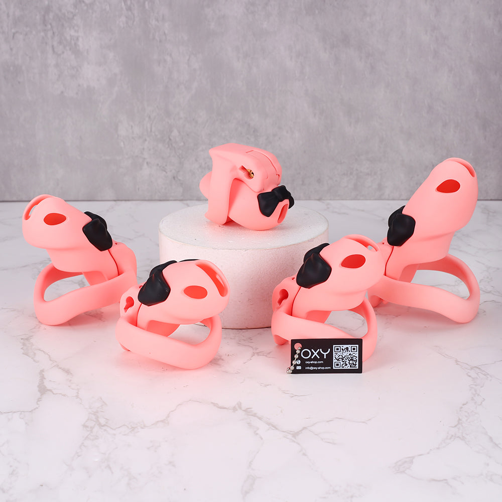 Bowdown – Ribbon Chastity Cage – (HTV4 serie)  - 5 sizes
