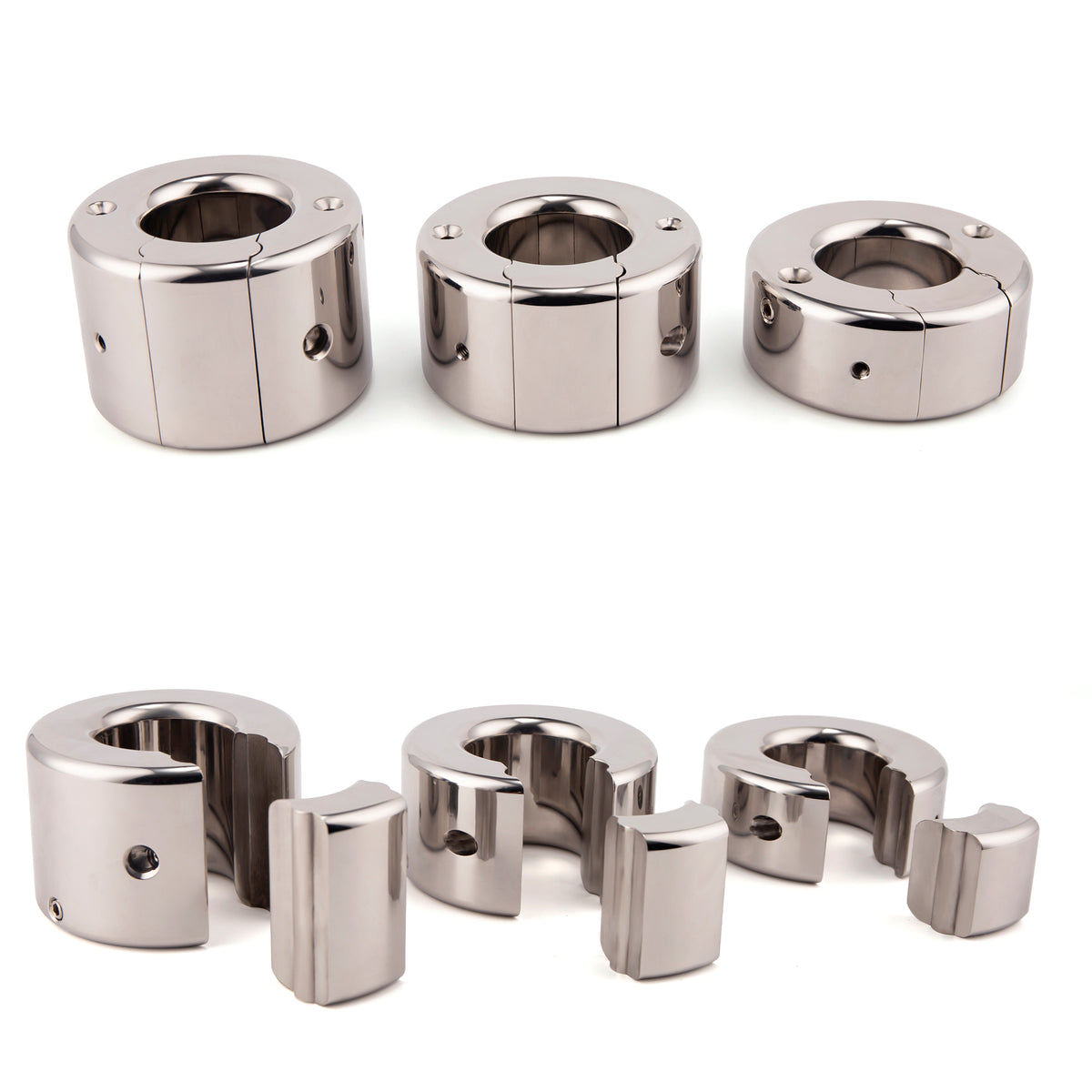 Stainless Steel Ball Cylinder Weights - 35.3 oz / 1 kg