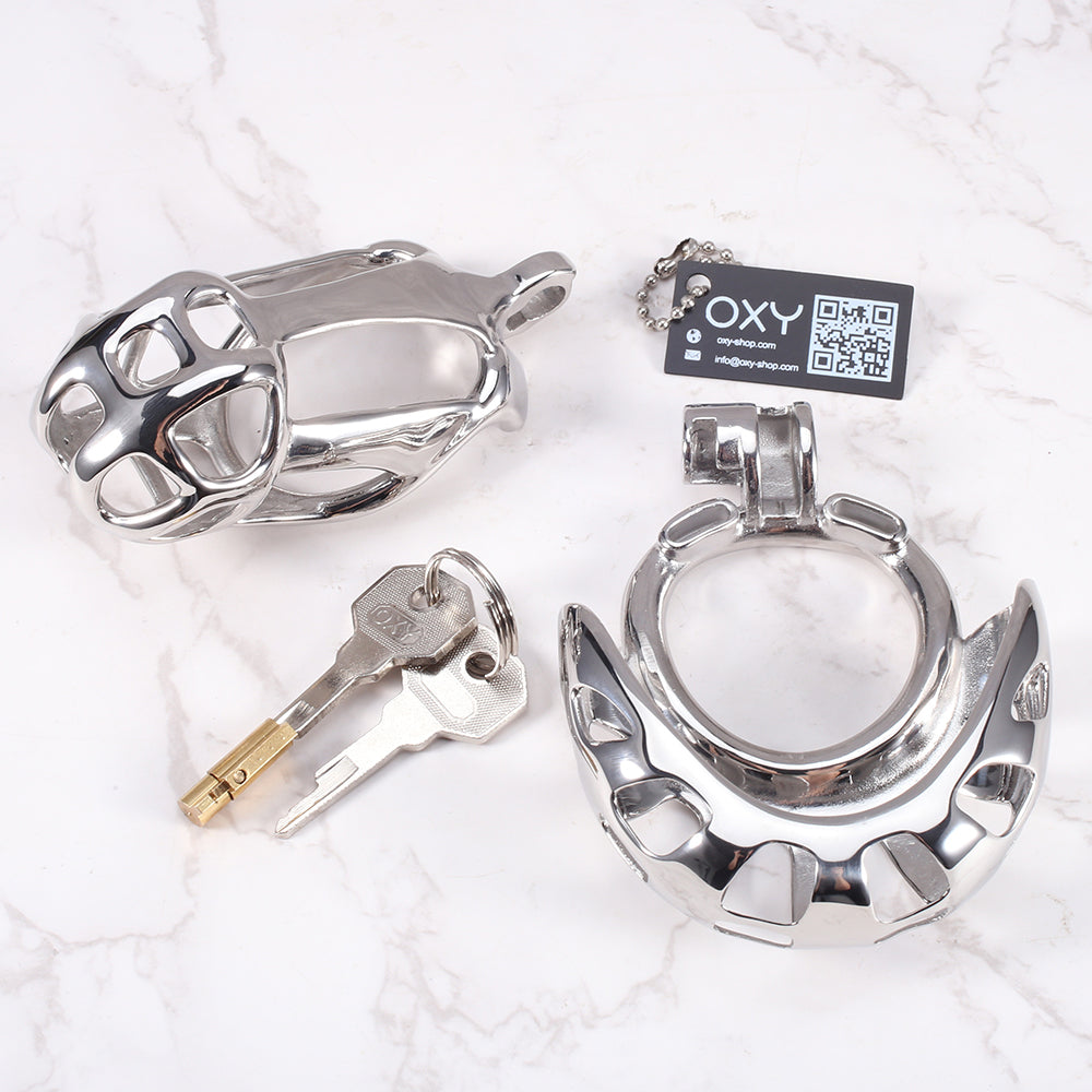 STEEL The Guardian With Balls Shell - Polished Steel