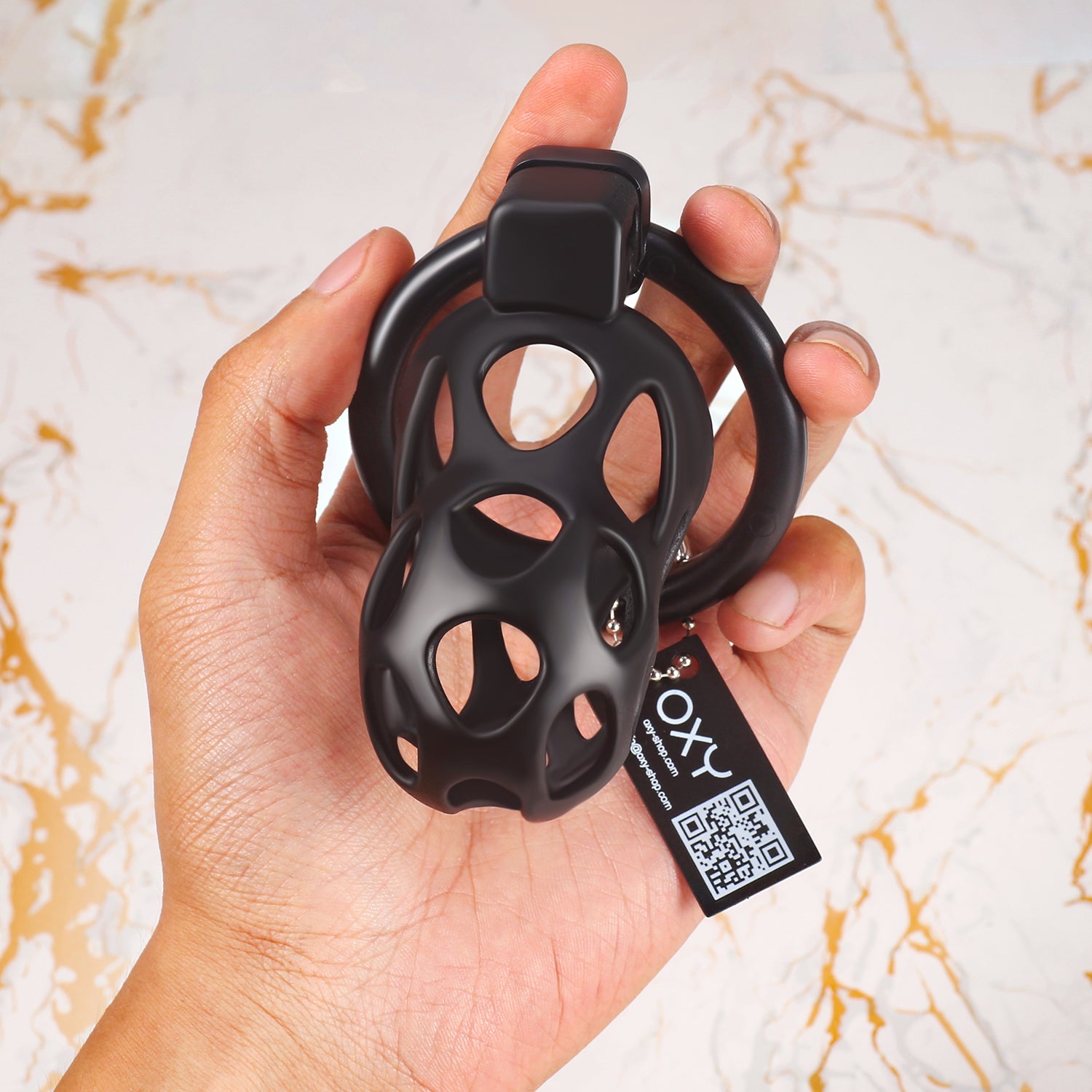 "Void" – Lightweight Chastity Cage with Ventilated Design