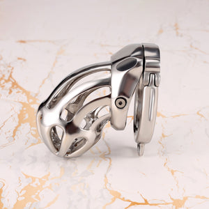 Atlas Custom Reinforced Chastity Cage with D-Rings