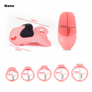 Bowdown – Ribbon Chastity Cage – (HTV4 serie)  - 5 sizes