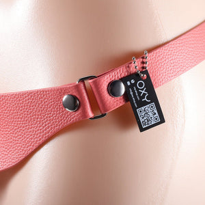 Adjustable Cowhide Chastity Belt Strap – 2 Designs - Oxy-shop