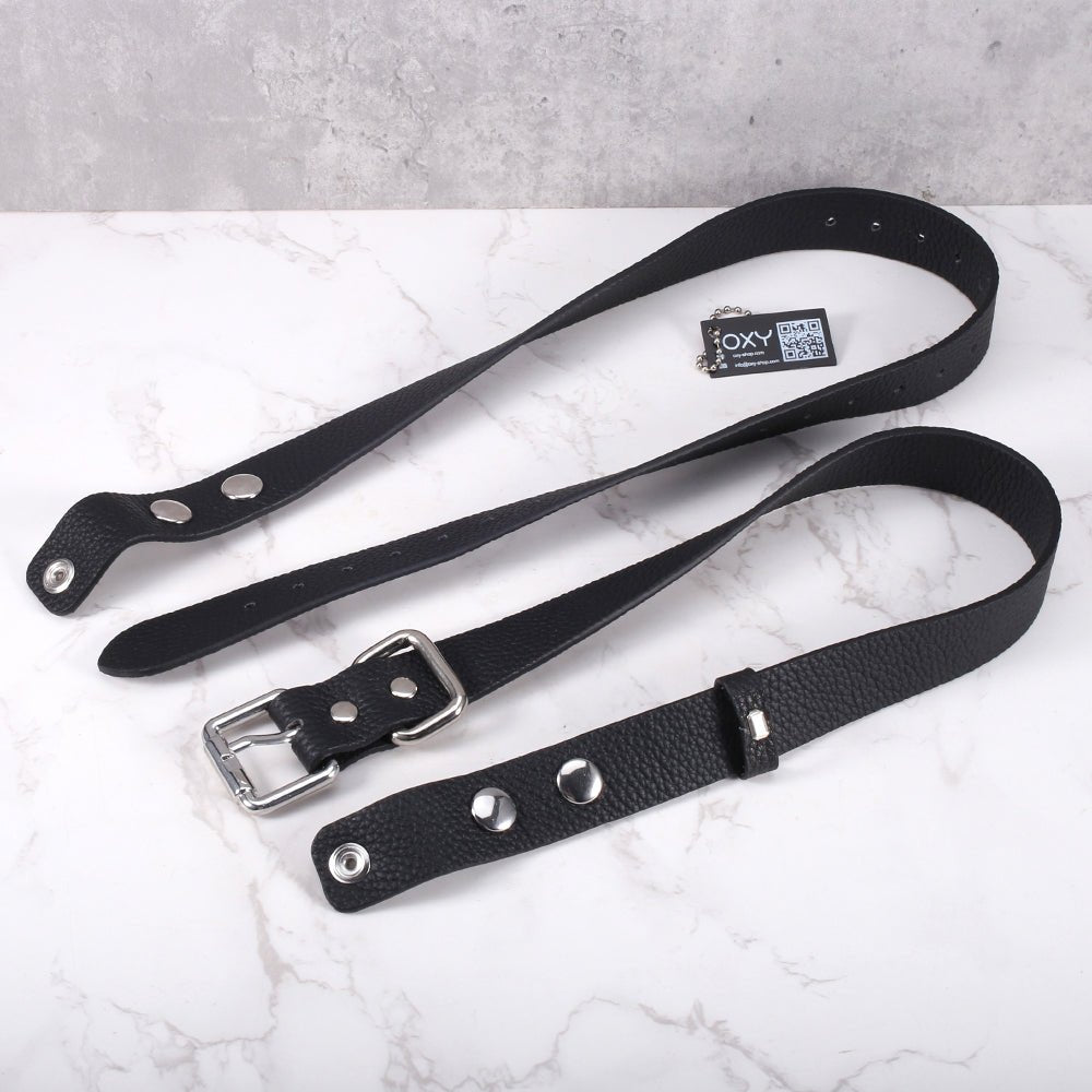 Adjustable Cowhide Chastity Belt Strap – 2 Designs - Oxy-shop