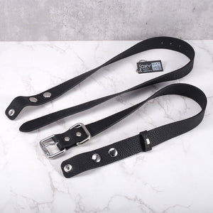 Adjustable Cowhide Chastity Belt Strap – 2 Designs - Oxy-shop