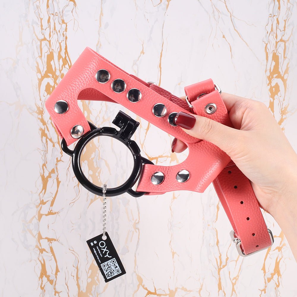 Adjustable Cowhide Chastity Belt Strap – 2 Designs - Oxy-shop