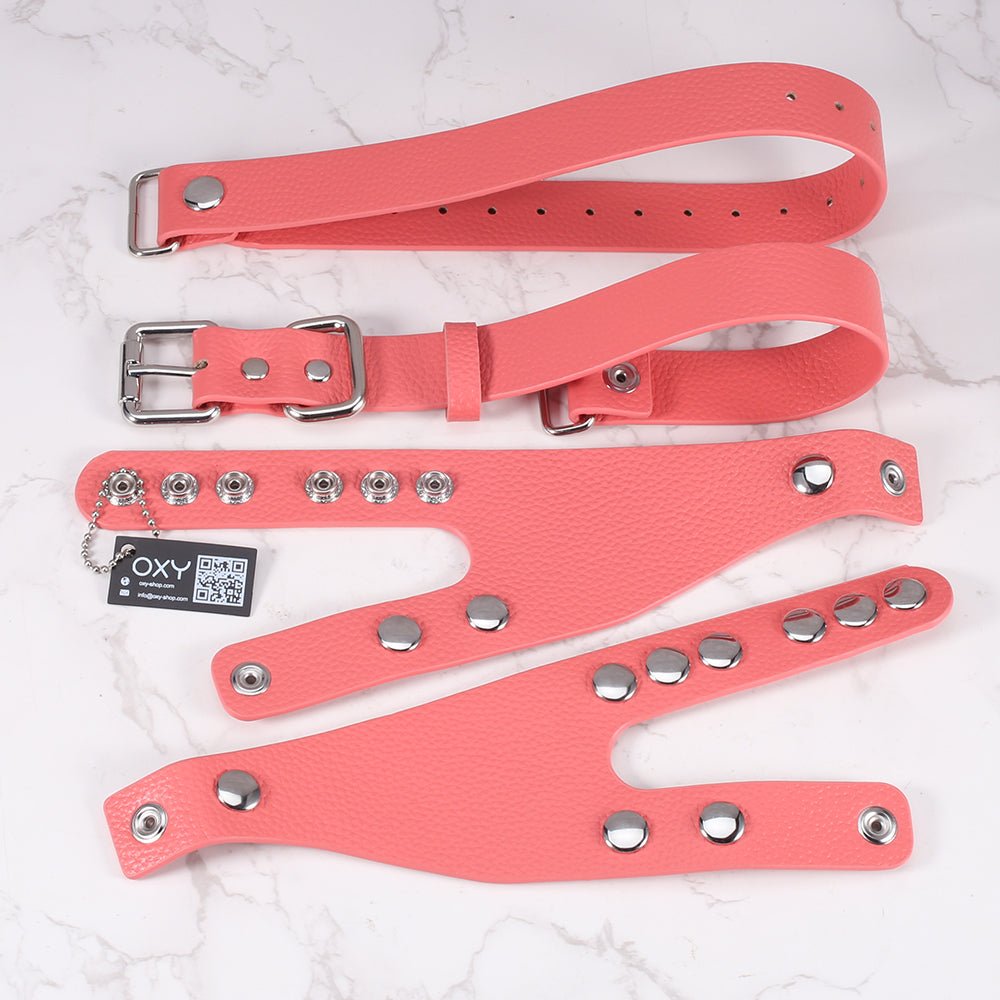 Adjustable Cowhide Chastity Belt Strap – 2 Designs - Oxy-shop