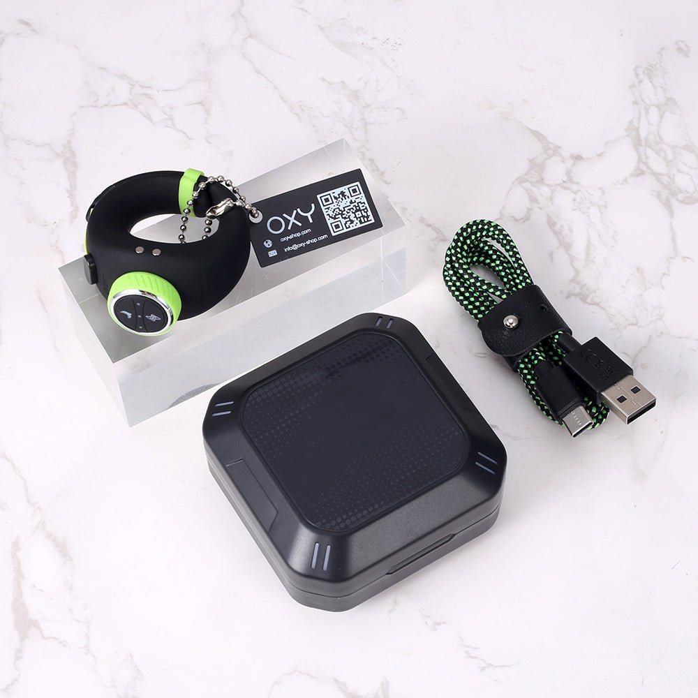 Bananasome - Electric Pulse Obedience Training Cock Ring - Oxy - shop