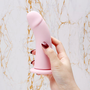Blushing – Premium Smooth Curved Silicone Dildo (3 Sizes) - Oxy - shop