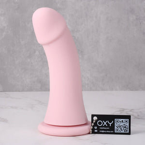 Blushing – Premium Smooth Curved Silicone Dildo (3 Sizes) - Oxy - shop