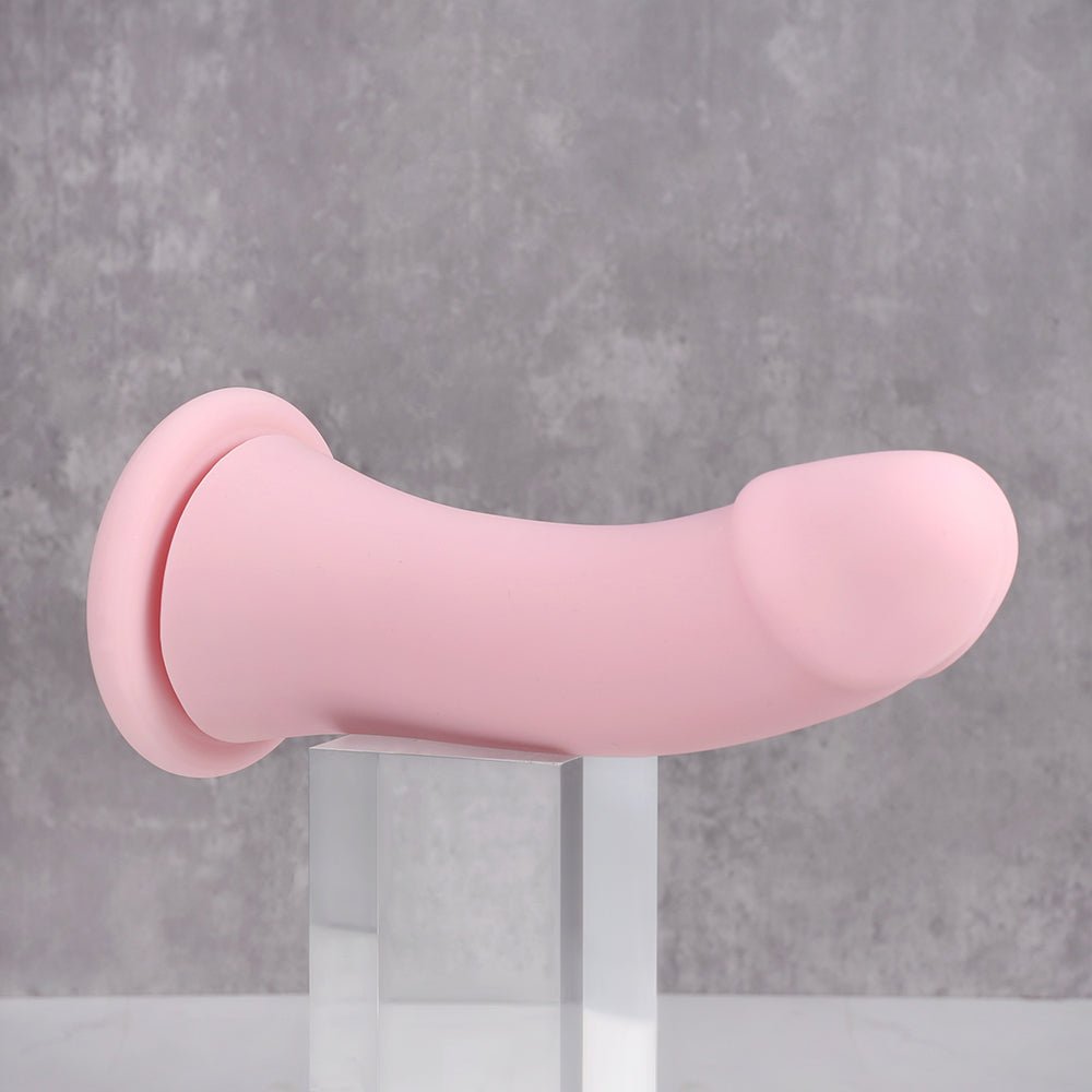 Blushing – Premium Smooth Curved Silicone Dildo (3 Sizes) - Oxy - shop