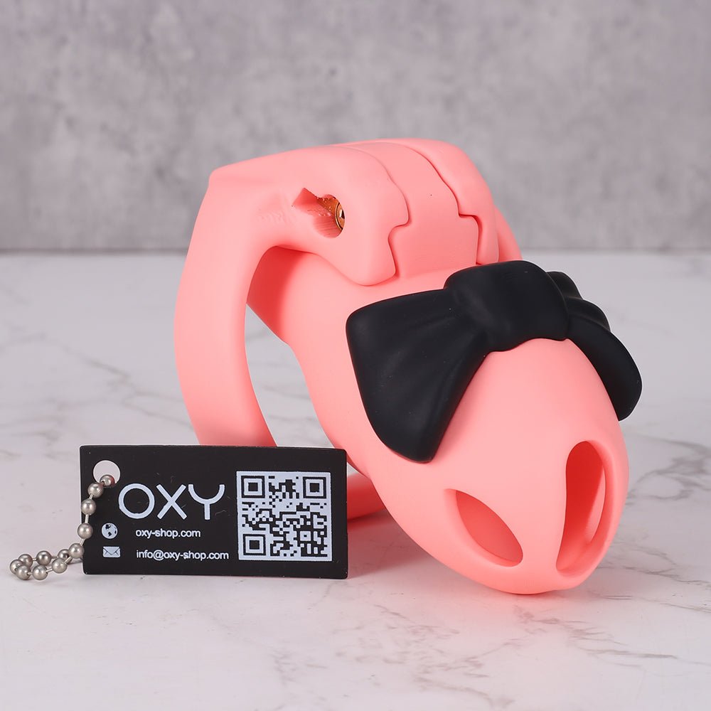 Bowdown – Ribbon Chastity Cage – (HTV4 serie) - 5 sizes - Oxy-shop