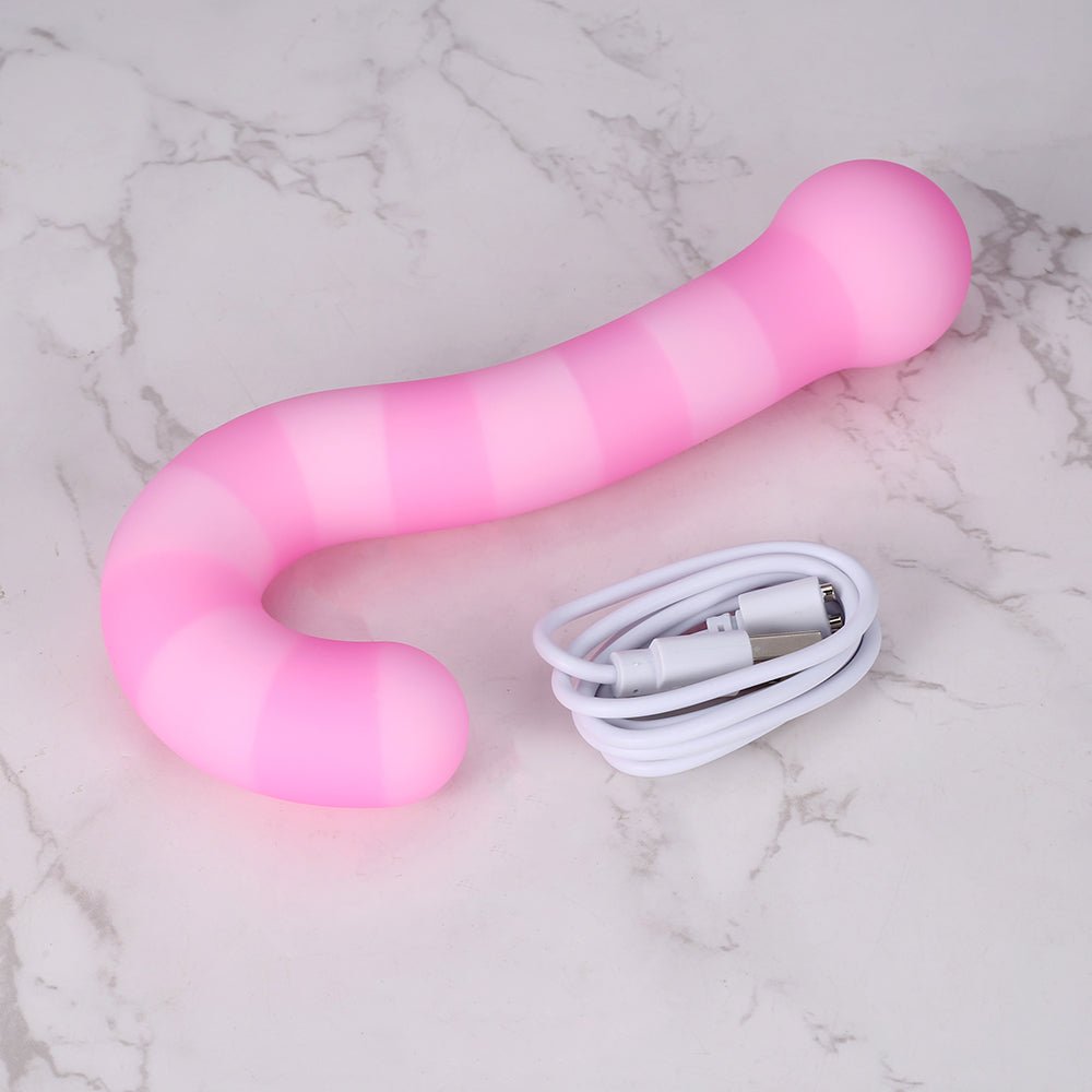 CandyHook – Vibrating Candy Cane Anal Hook - Oxy-shop