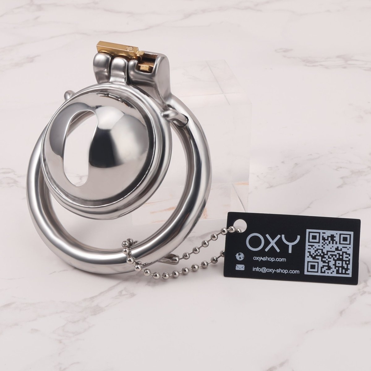 CH58 - Tiny Dome - Pee Hole Chastity Device - Oxy - shop