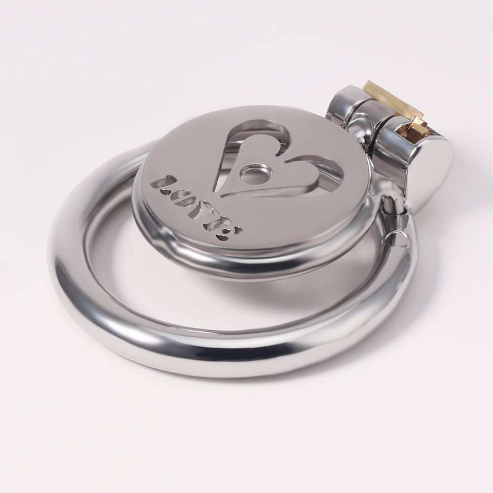 CH61 - Mini Flat Plate Chastity – Heart or Butterfly Pattern - Oxy - shop