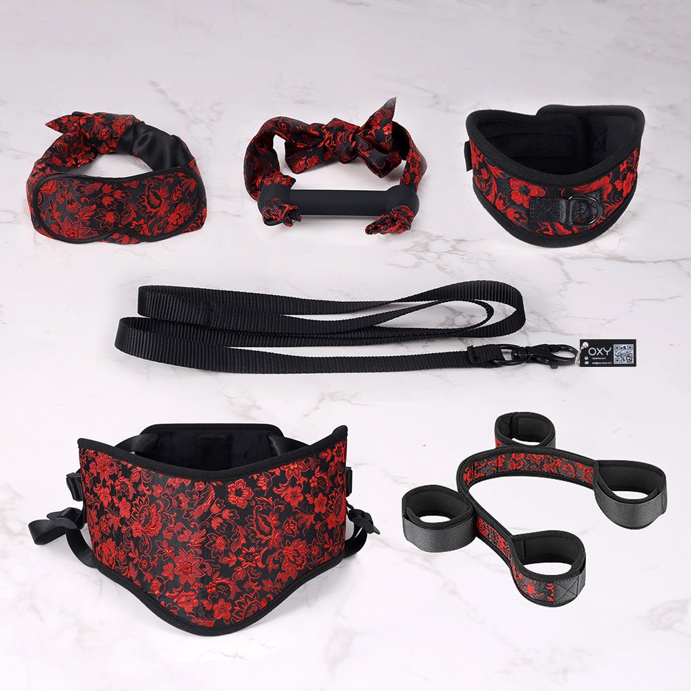 Crimson Brocade Restraint Set - Oxy - shop