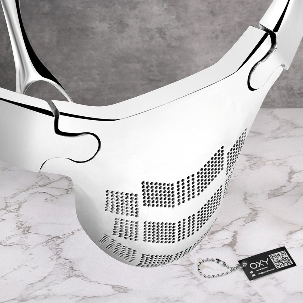 Custom Steel Chastity Belt - Valkyr (Male) - Oxy - shop