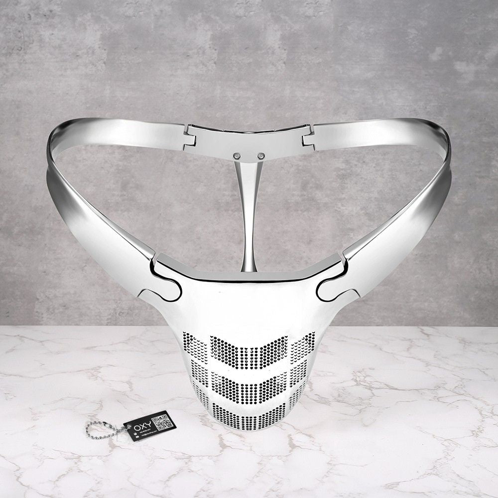 Custom Steel Chastity Belt - Valkyr (Male) - Oxy - shop