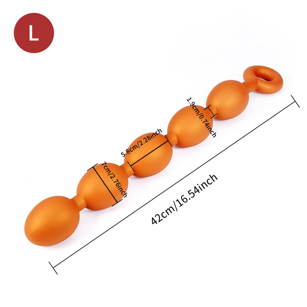 Deep Flow - Anal Beads with pull string - Oxy - shop