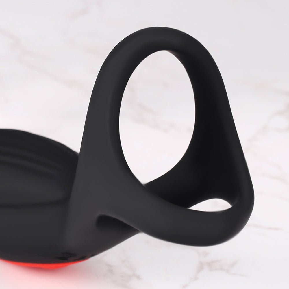 Deep Hold Vibrating Cock Ring & Anal Plug for Control and Restraint Deep Hold Vibrating Cock Ring & Anal Plug for Control and Restraint