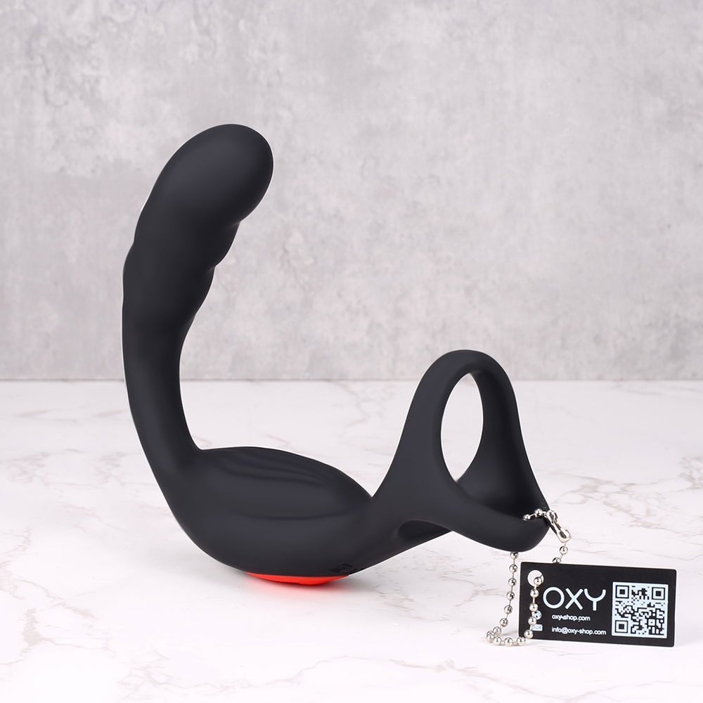 Deep Hold – Vibrating Cock Ring & Anal Plug - Oxy - shop