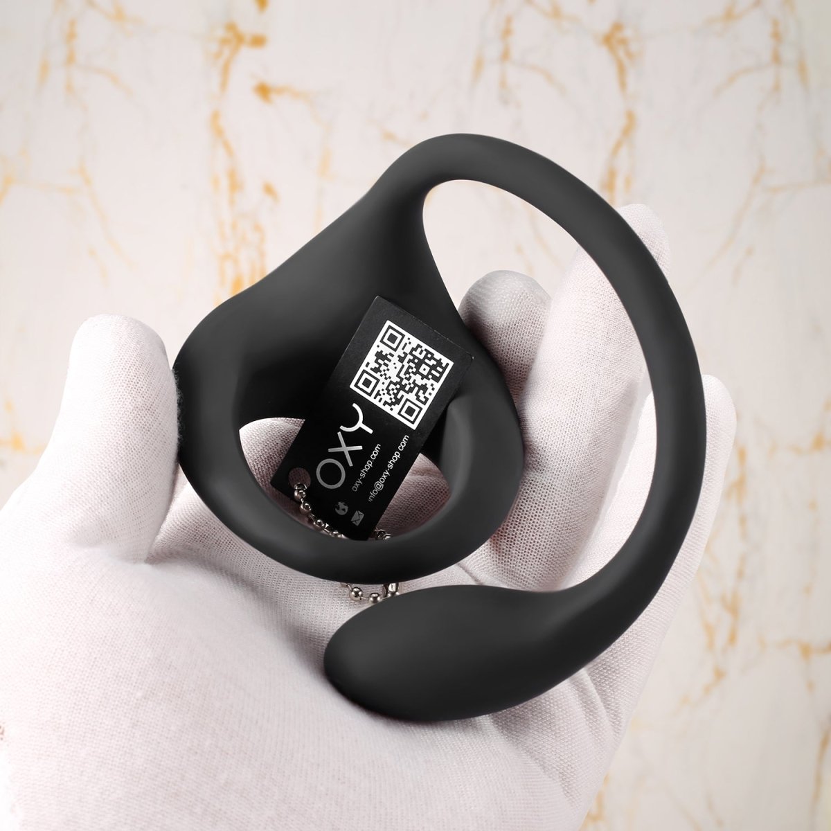 DualForce - Cock ring & remote controlled vibrating anal plug - Oxy - shop