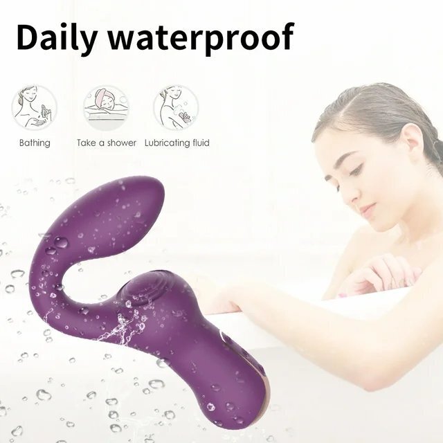 EchoDuo Female Vibrator – Dual Stimulation for G - Spot and Clitoris - Oxy - shop