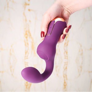 EchoDuo Female Vibrator – Dual Stimulation for G - Spot and Clitoris - Oxy - shop